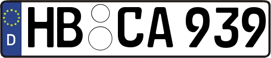 HB-CA939