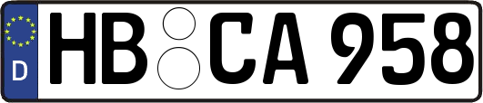 HB-CA958