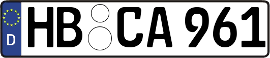 HB-CA961