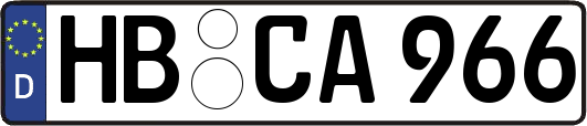 HB-CA966
