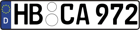 HB-CA972