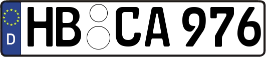 HB-CA976
