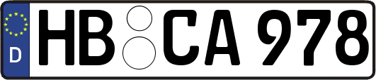 HB-CA978