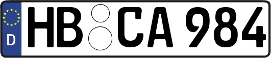HB-CA984