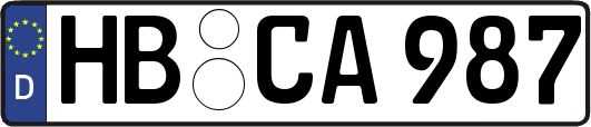 HB-CA987