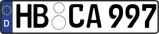 HB-CA997