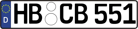 HB-CB551