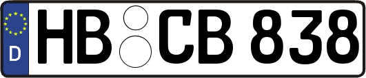 HB-CB838