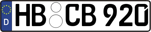 HB-CB920