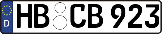 HB-CB923
