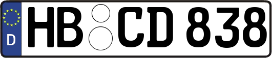 HB-CD838