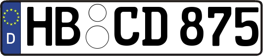 HB-CD875