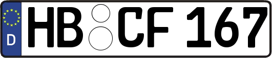 HB-CF167