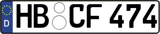 HB-CF474