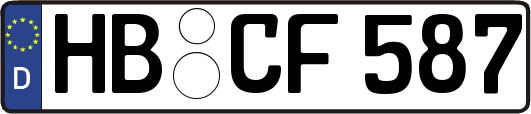HB-CF587