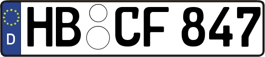 HB-CF847