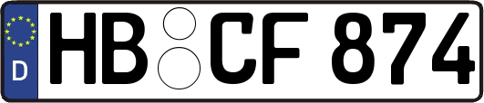 HB-CF874