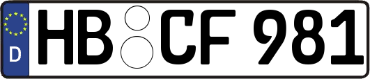 HB-CF981
