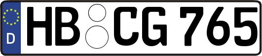 HB-CG765
