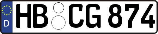 HB-CG874