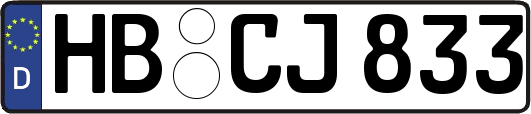 HB-CJ833