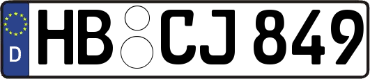 HB-CJ849
