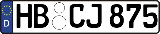 HB-CJ875