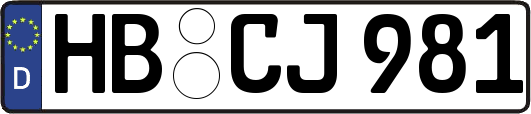 HB-CJ981