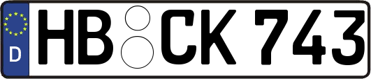 HB-CK743