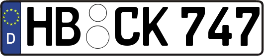 HB-CK747