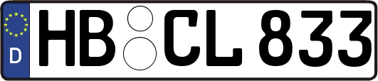 HB-CL833