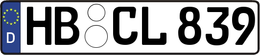 HB-CL839