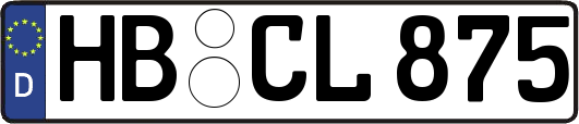 HB-CL875