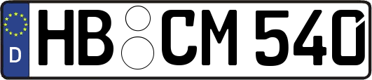 HB-CM540