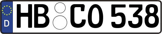 HB-CO538