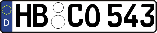 HB-CO543