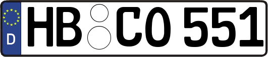 HB-CO551