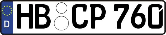 HB-CP760