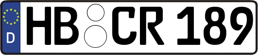 HB-CR189