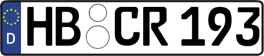 HB-CR193