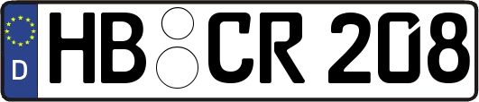 HB-CR208