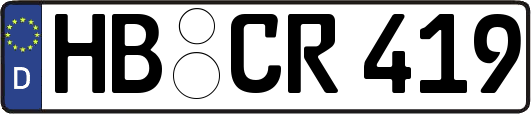 HB-CR419