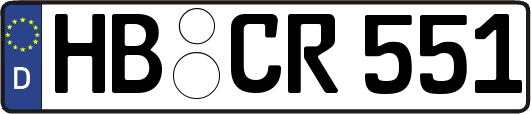 HB-CR551