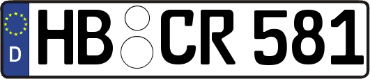 HB-CR581