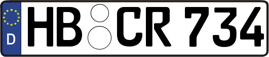 HB-CR734