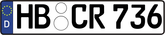 HB-CR736