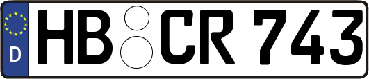 HB-CR743