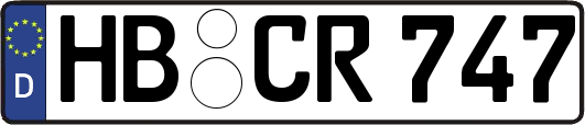 HB-CR747