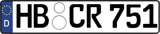 HB-CR751