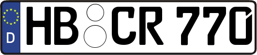 HB-CR770